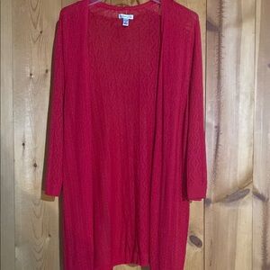 Croft & Barrow Pink Cardigan Sweater